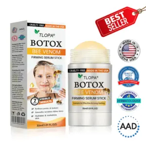 Fabricado e enviado dos EUA ✨TLOPA® Botox Bee Venom Firming Serum Stick (🔥ÚLTIMO DIA COM 70% DE DESCONTO)💄