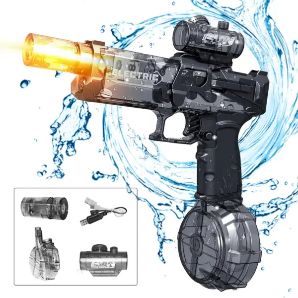 Pistola de Água Elétrica à Prova de Vazamento - Imagem 7