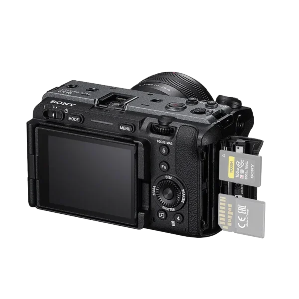 Sony FX30 Cinema Line Camera Super 35 APS-C Mirrorless Camera Professional Compact Digital Camera for Photography 4K HDR 120p - Imagem 6